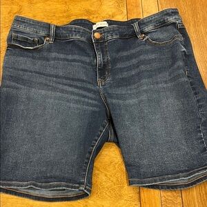 Lane Bryant Denim Bermuda Shorts